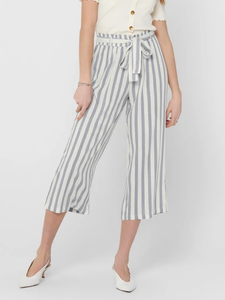 ONLASTRID LIFE CULOTTE PANTS WVN NOOS cloud dancer1