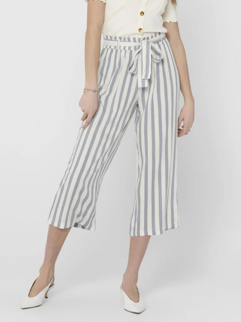 ONLASTRID LIFE CULOTTE PANTS WVN NOOS cloud dancer1
