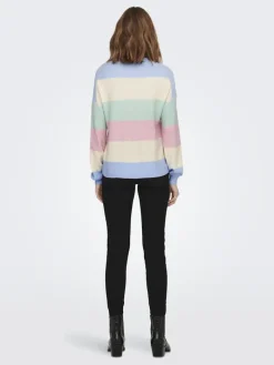 ONLATIA LIFE L/S STRIPE PULLOV KNT NOOS kentucky blue