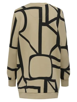 ONLAUDRINA L/S OVERSIZE O-NECK SWT nomad