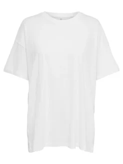 ONLAYA LIFE S/S OVERSIZED TOP JRS white