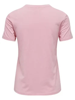 ONLBENJI REG S/S HEART TOP BOX JRS candy pink