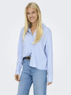 ONLBERIT LIFE L/S SHIRT NOOS WVN serenity