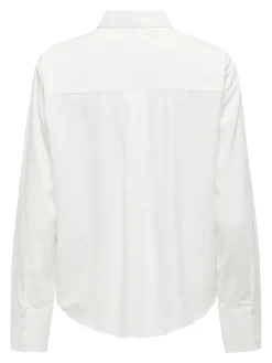 ONLBERIT LIFE L/S SHIRT NOOS WVN snow white