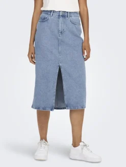 ONLBIANCA MIDI SKIRT DNM REA NOOS light blue denim