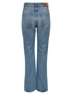 ONLBILLIE EX HW STR SLIT DNM DOT025 NOOS medium blue denim