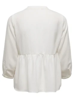 ONLBLOOM 3/4 TOP NOOS WVN cloud dancer