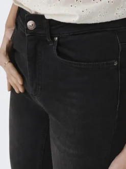 ONLBLUSH HW SK ANK RW DNM REA005 washed black