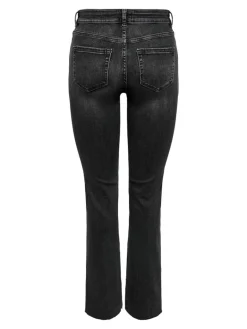 ONLBLUSH HW SLIT FLR RW DNM REA109 NOOS black denim