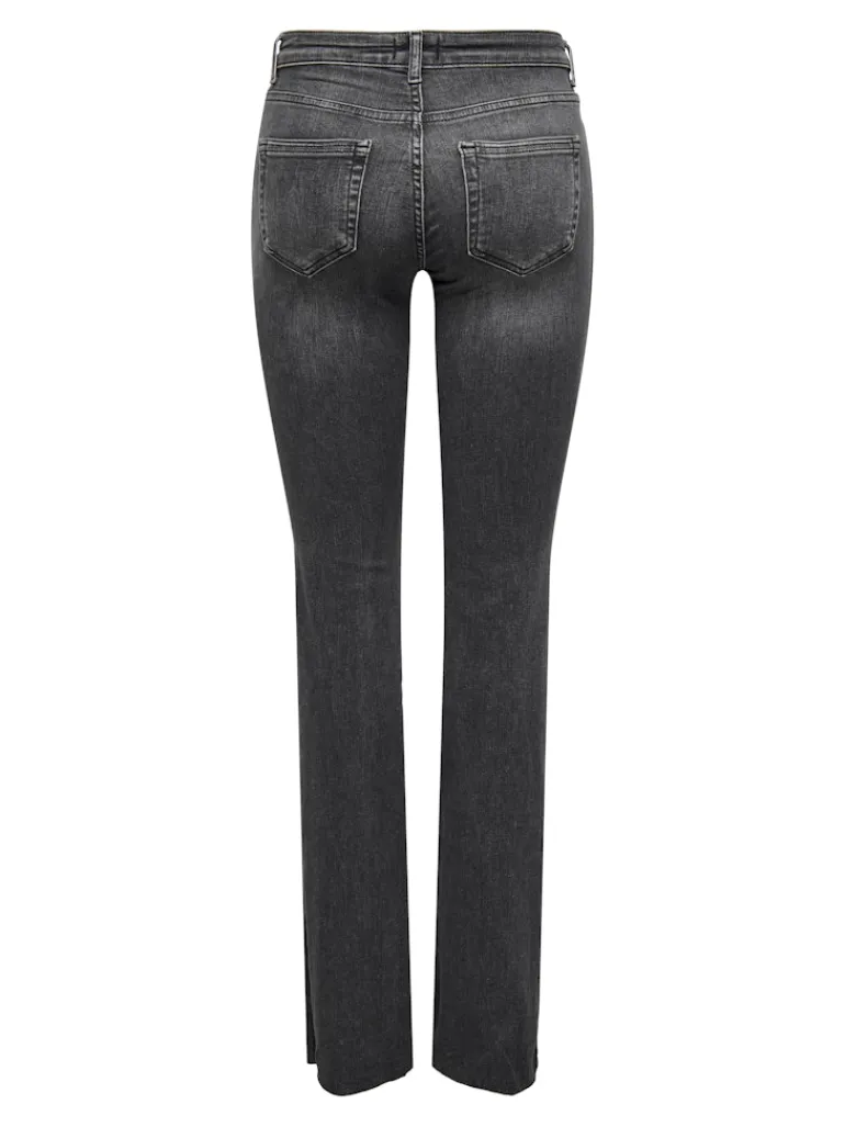 ONLBLUSH HW SLIT FLR RW DNM REA109 NOOS black denim