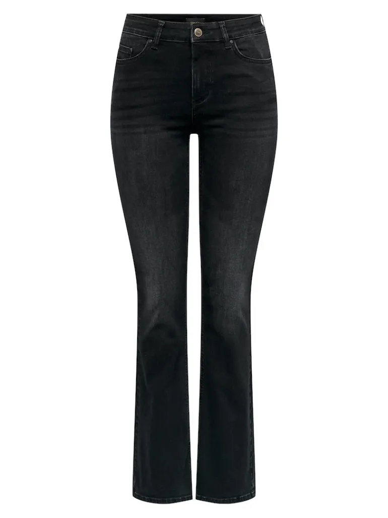 ONLBLUSH MID FLARED DNM TAI1099 NOOS washed black