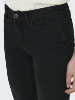 ONLBLUSH MID FLARED DNM TAI1099 NOOS washed black