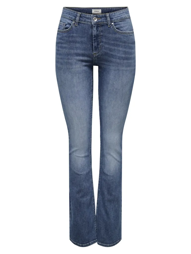 ONLBLUSH MID FLARED DNM TAI305 NOOS medium blue denim