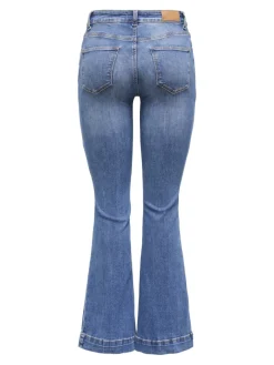 ONLBLUSH MID RETROFLARED DNM DIA550 NOOS medium blue denim