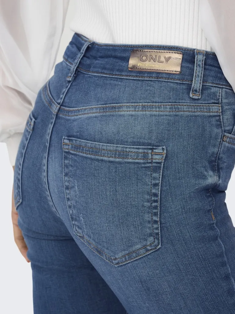 ONLBLUSH MID SK AK RW DT DNM REA221 NOOS dark medium blue denim