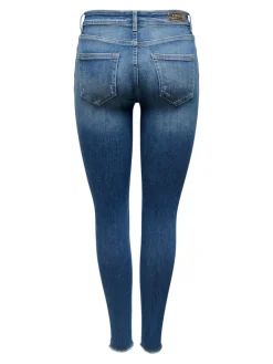 ONLBLUSH MID SK AK RW DT DNM REA221 NOOS dark medium blue denim