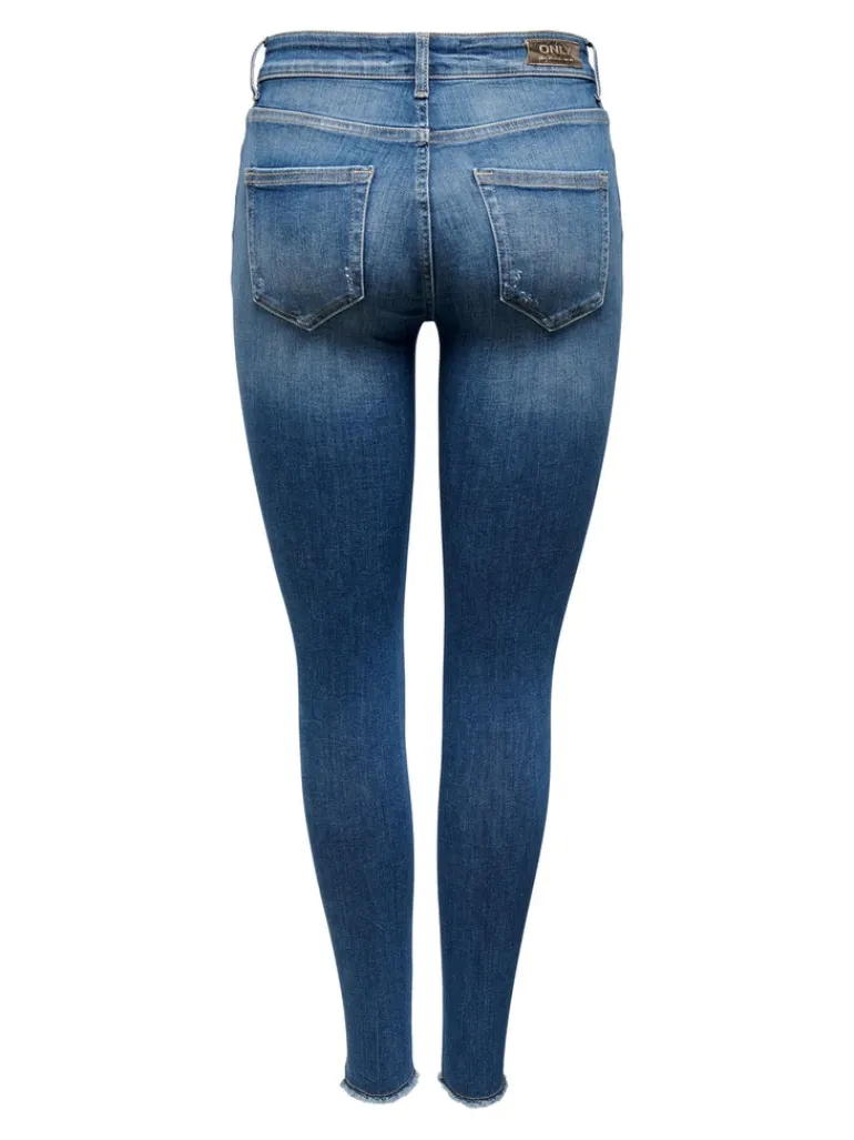 ONLBLUSH MID SK AK RW DT DNM REA221 NOOS dark medium blue denim