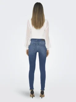 ONLBLUSH MID SK AK RW DT DNM REA221 NOOS dark medium blue denim