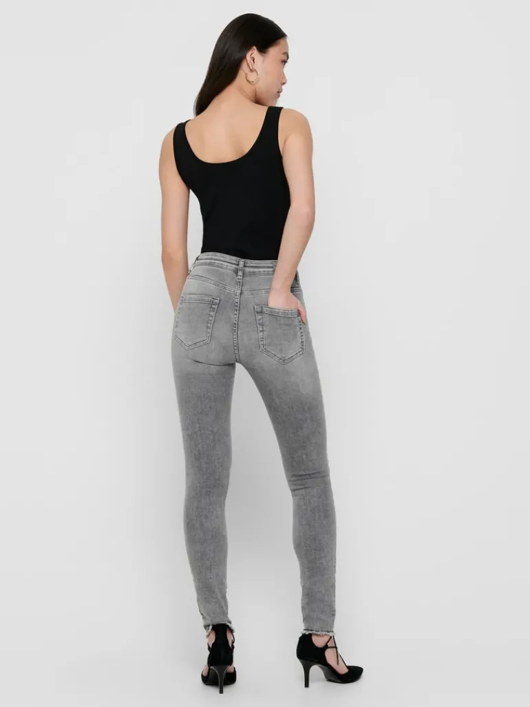 ONLBLUSH MID SK ANK RW DNM REA0918 NOOS grey denim