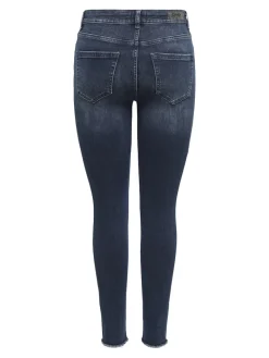 ONLBLUSH MID SK ANK RW DNM REA409 NOOS blue black denim