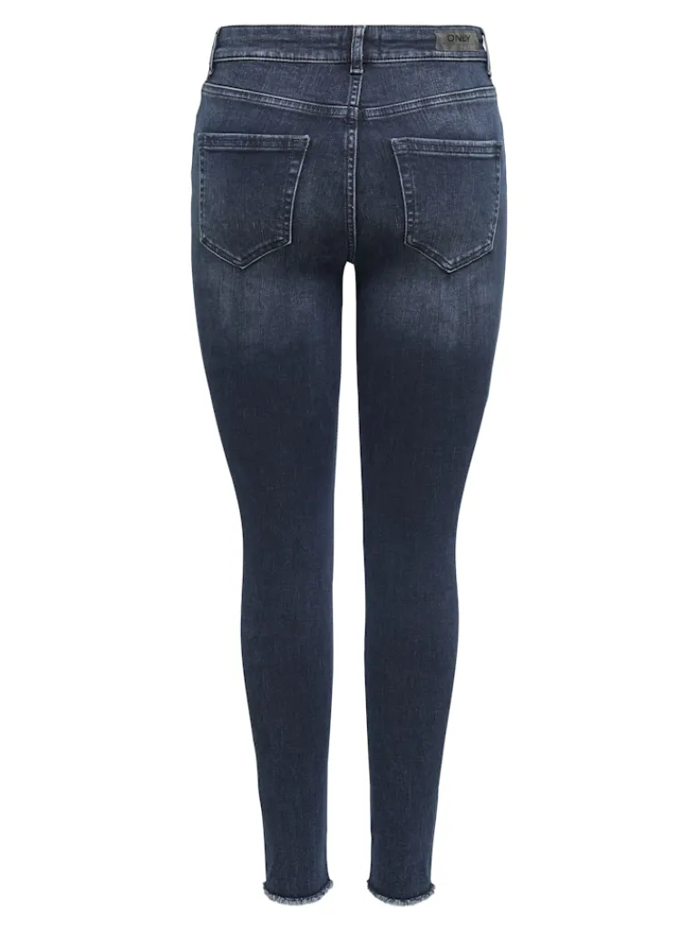 ONLBLUSH MID SK ANK RW DNM REA409 NOOS blue black denim