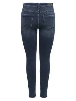 ONLBLUSH MID SK ANK RW DNM REA409 NOOS blue black denim