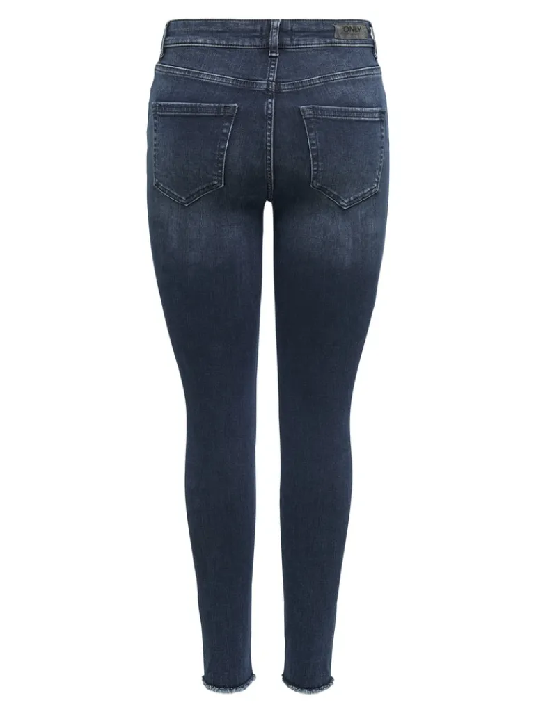 ONLBLUSH MID SK ANK RW DNM REA409 NOOS blue black denim