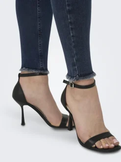 ONLBLUSH MID SK ANK RW DNM REA409 NOOS blue black denim