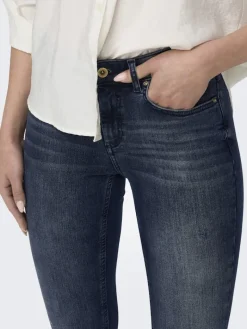 ONLBLUSH MID SK ANK RW DNM REA409 NOOS blue black denim