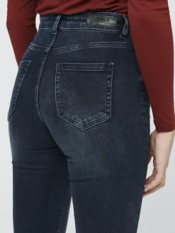 ONLBLUSH MID SK ANK RW DNM REA409 NOOS blue black denim
