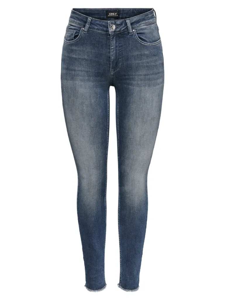ONLBLUSH MID SK ANK RW DNM REA422 NOOS special blue grey denim