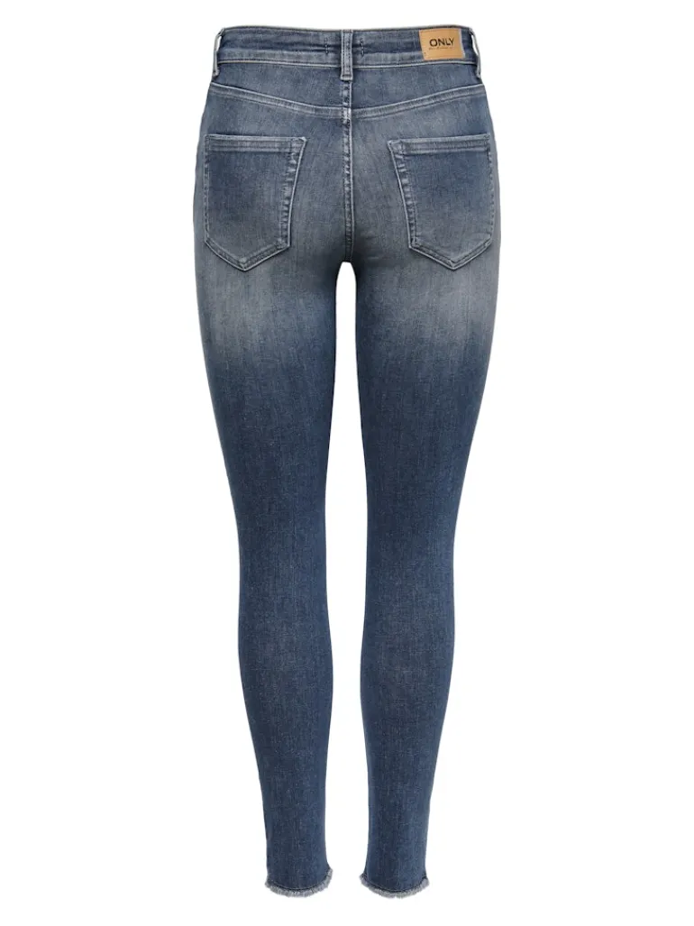 ONLBLUSH MID SK ANK RW DNM REA422 NOOS special blue grey denim