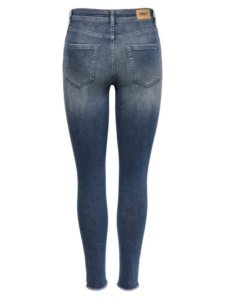 ONLBLUSH MID SK ANK RW DNM REA422 NOOS special blue grey denim