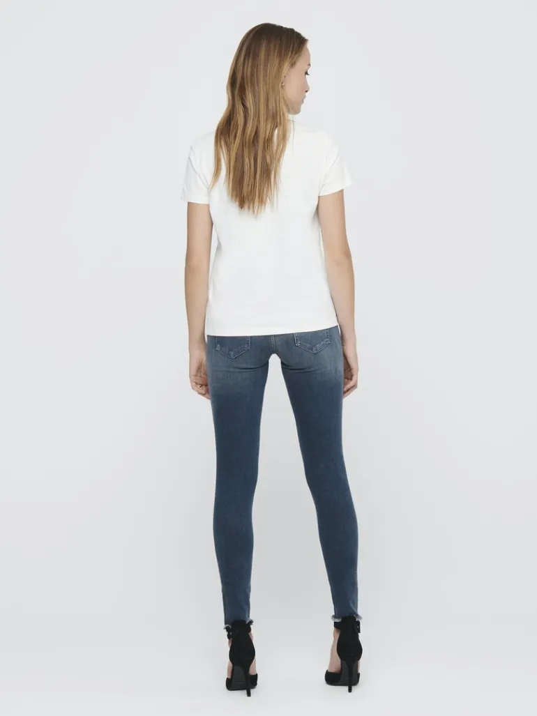 ONLBLUSH MID SK ANK RW DNM REA422 NOOS special blue grey denim