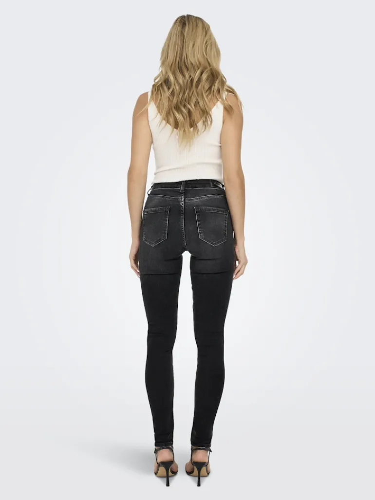 ONLBLUSH MID SK DNM REA1099 NOOS black denim