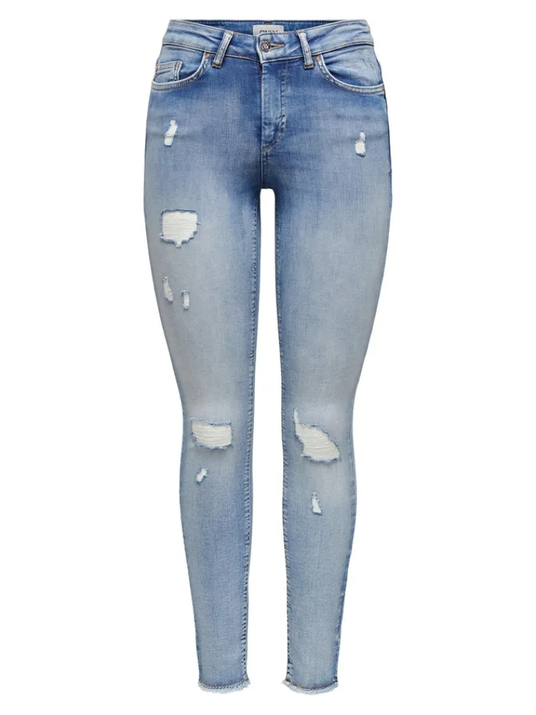 ONLBLUSH MID SK RW AK DT DNM REA213 NOOS light blue denim
