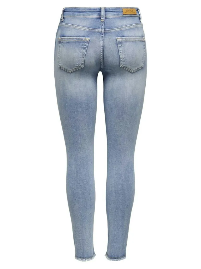 ONLBLUSH MID SK RW AK DT DNM REA213 NOOS light blue denim