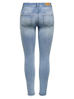 ONLBLUSH MID SK RW AK DT DNM REA213 NOOS light blue denim