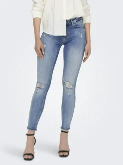 ONLBLUSH MID SK RW AK DT DNM REA213 NOOS light blue denim