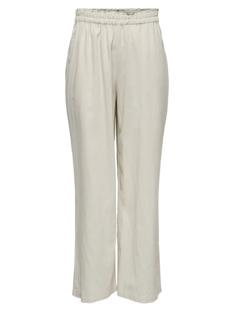 ONLBRUXELLES HW LINEN BLEN PANT PNT NOOS moonbeam