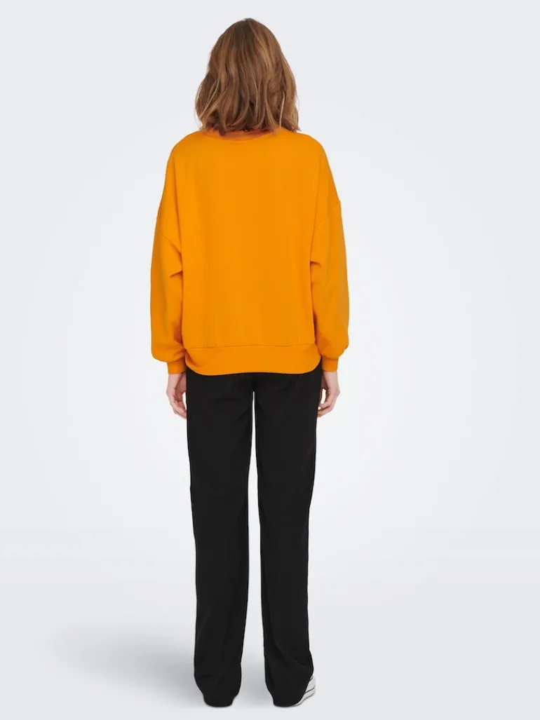 ONLCALLIE L/S O-NECK BOX SWT apricot