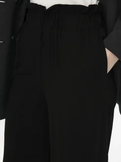 ONLCALY LIFE HW PB WIDE CROP PNT NOOS black