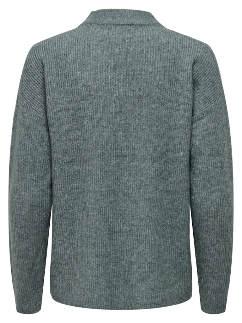 ONLCAMILLA O-NECK L/S PULLOVER NOOS KNT balsam green