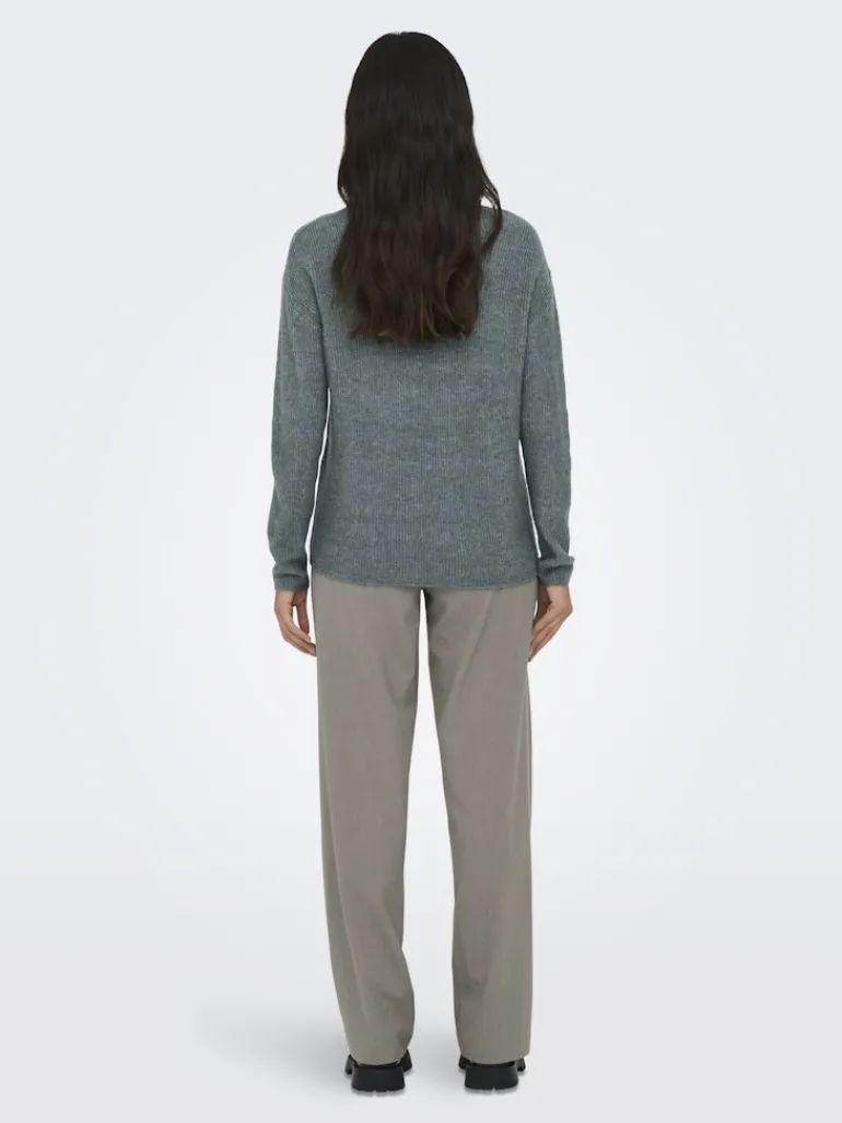 ONLCAMILLA O-NECK L/S PULLOVER NOOS KNT balsam green