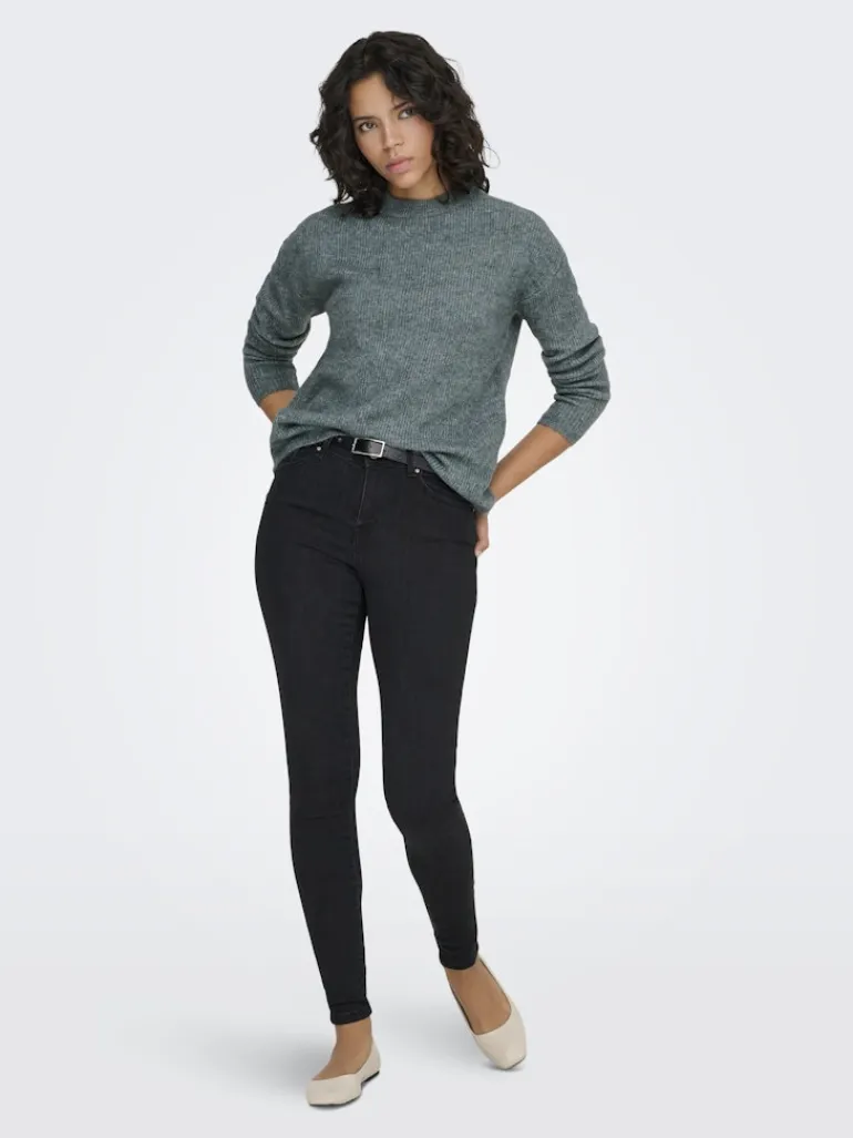 ONLCAMILLA O-NECK L/S PULLOVER NOOS KNT balsam green