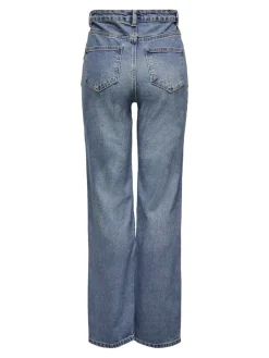 ONLCAMILLE EX HW WIDE DNM NOOS medium blue denim