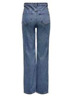 ONLCAMILLE EX HW WIDE DNM NOOS medium blue denim