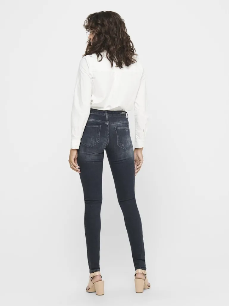 ONLCARMEN LIFE REG SKINNY BB REA282A blue black denim