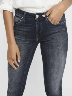 ONLCARMEN LIFE REG SKINNY BB REA282A blue black denim