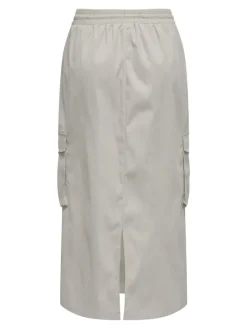 ONLCASHI CARGO LONG SKIRT WVN NOOS chateau gray